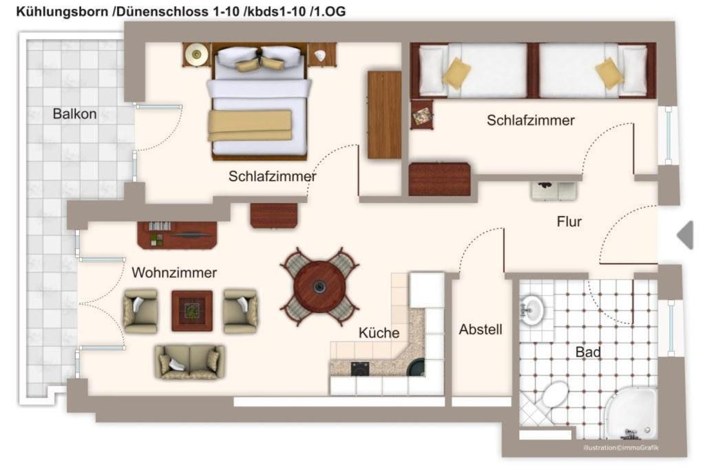 Duenenschloss Duenenschloss 1-10 Ostseebad Kühlungsborn Екстериор снимка